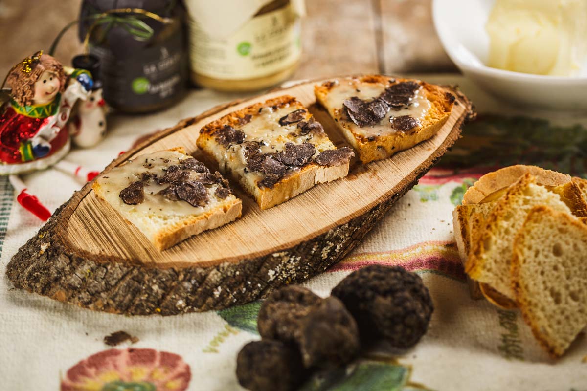 Crostini Al Tartufo La Cerca Tartufi Bio